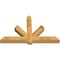 Ekena Millwork Kennewick Rough Sawn Timber Gable Bracket, Western Red Cedar, 72"W x 45"H x 6"D x 6"F, 15/12 Pitch GBW072X45X0606KEN00RWR - alternate 4